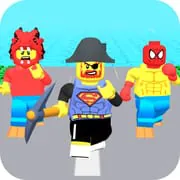 Brick Race: Construct & Merge