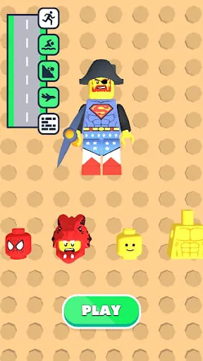 Brick Race: Construct & Merge