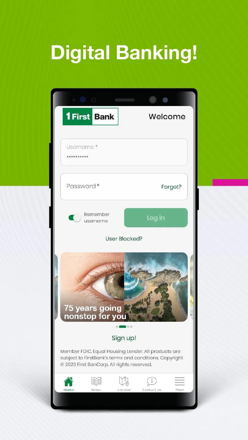 FirstBank Tu Banca Digital App