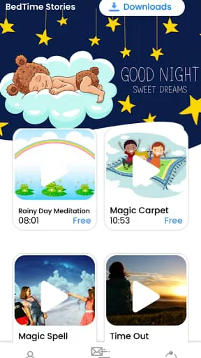 Bedtime Stories: Auto Sleep