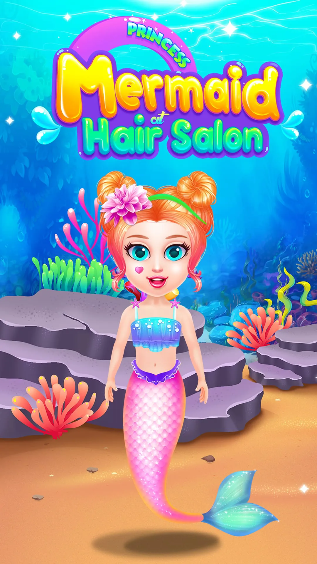 Princess Mermaid At Hair Salon