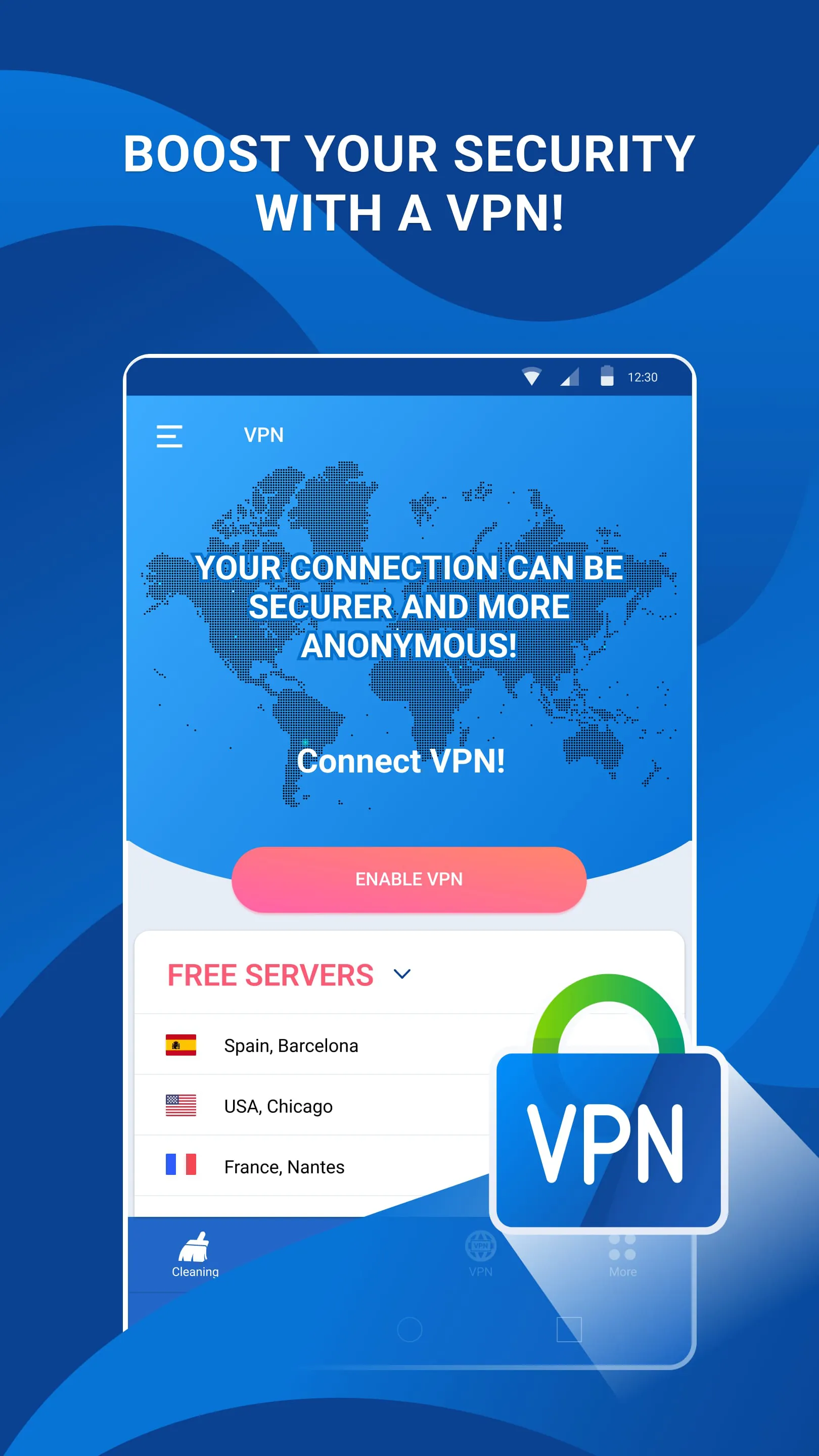 Cleaner Antivirus VPN Cleaner