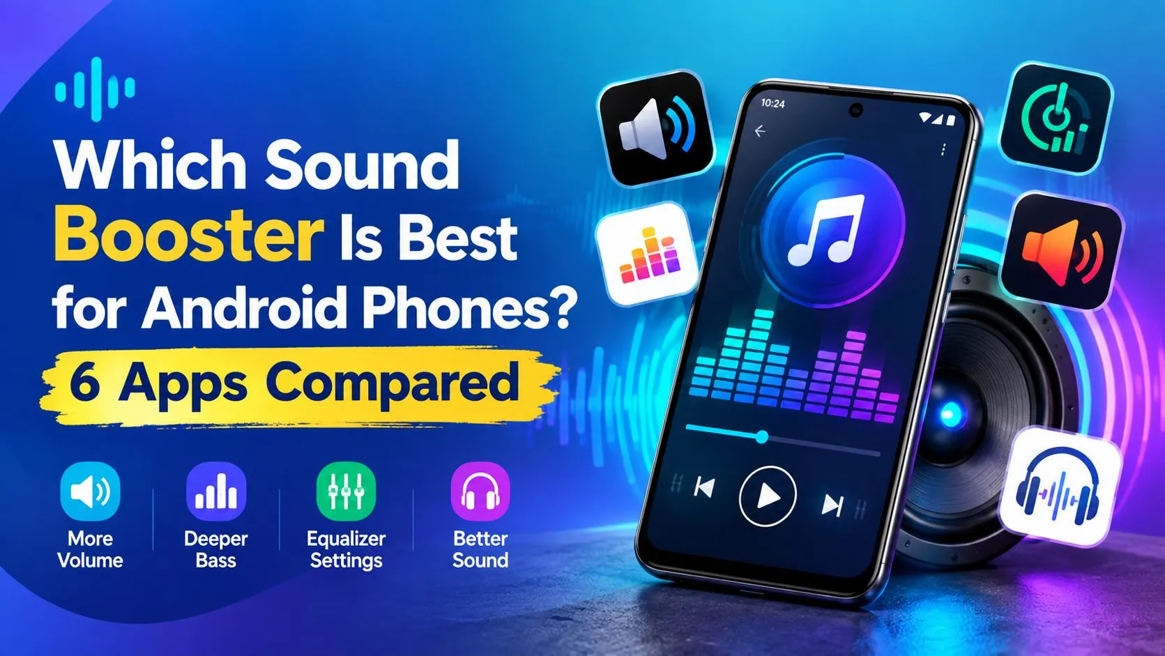 Which Sound Booster Is Best for Android Phones? 6 Apps Compared