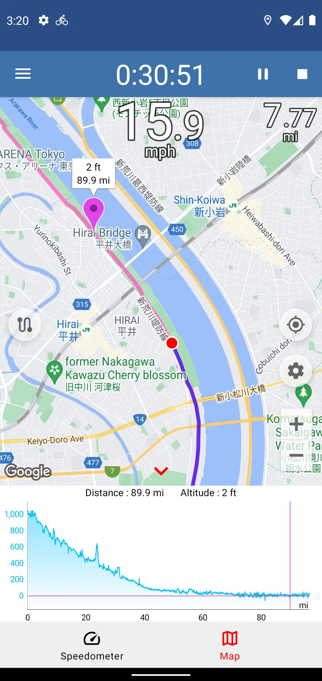 Bike Computer - Cycling