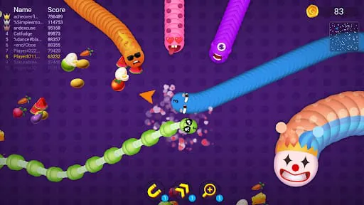 Snake Battle: Worm Snake Game