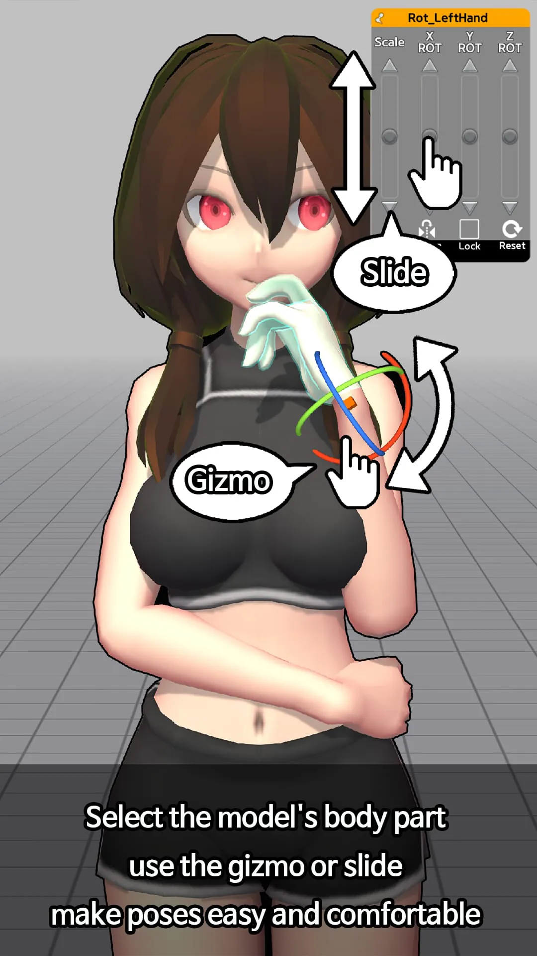 Easy Pose - 3D pose making app