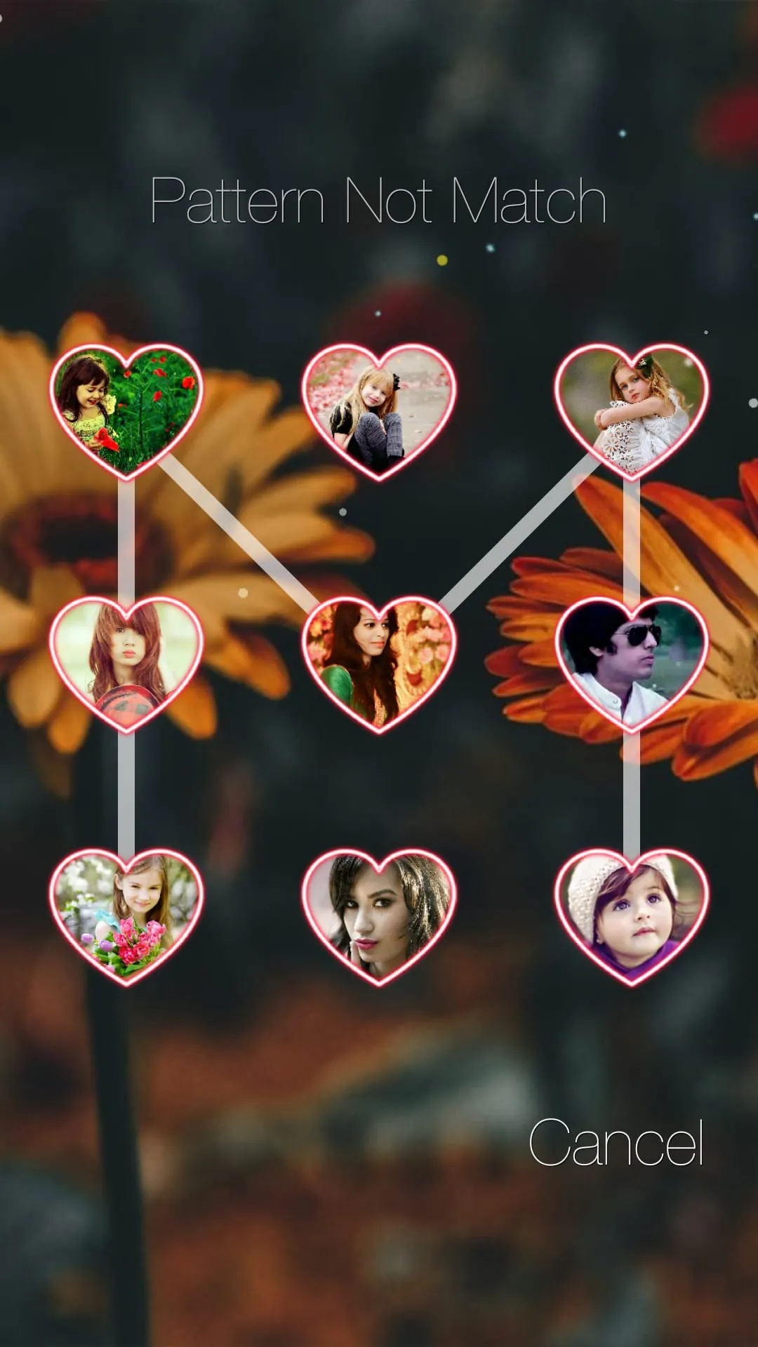 Photo Pattern Lock Screen