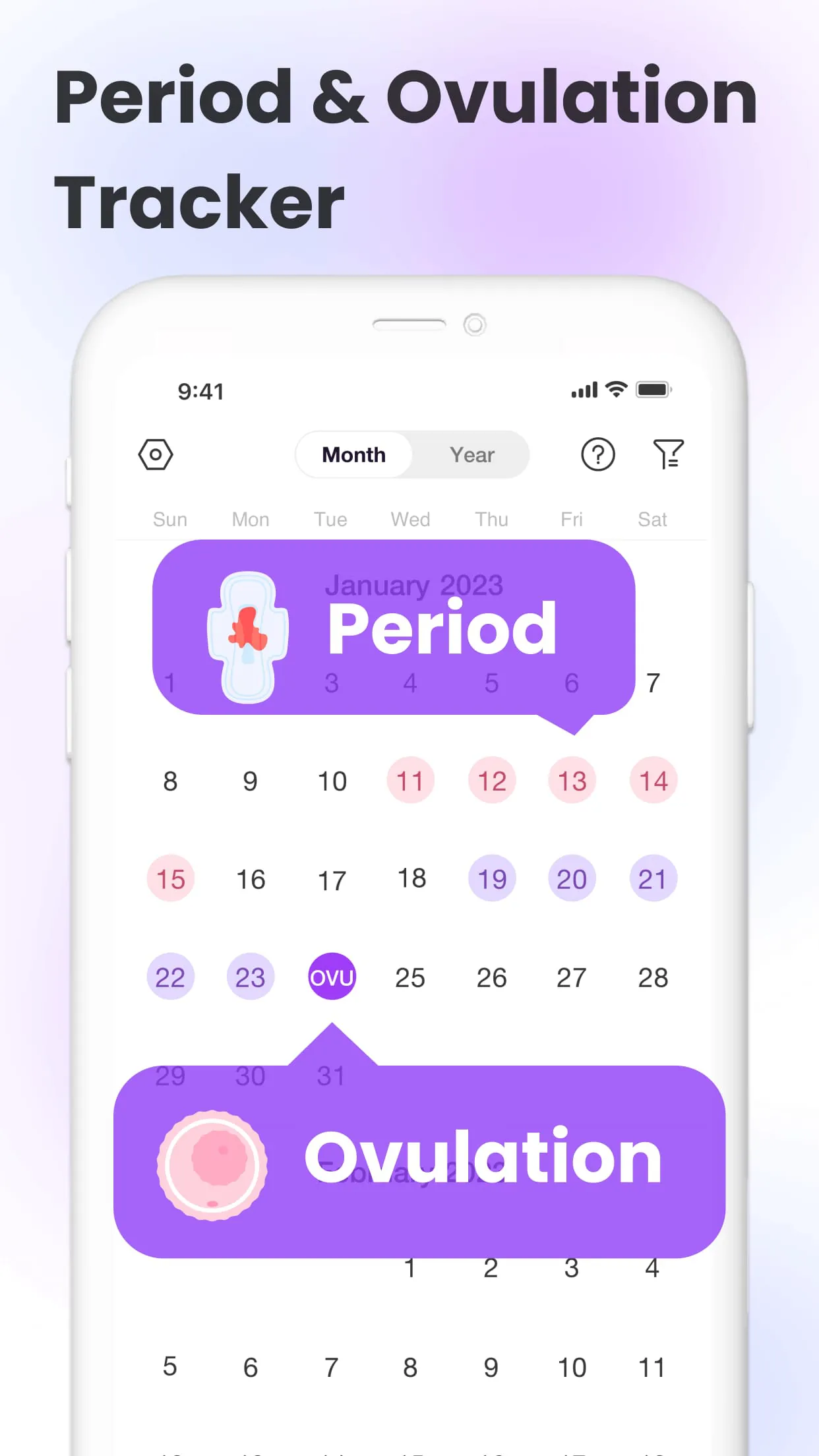Ovulation Tracker App - Premom