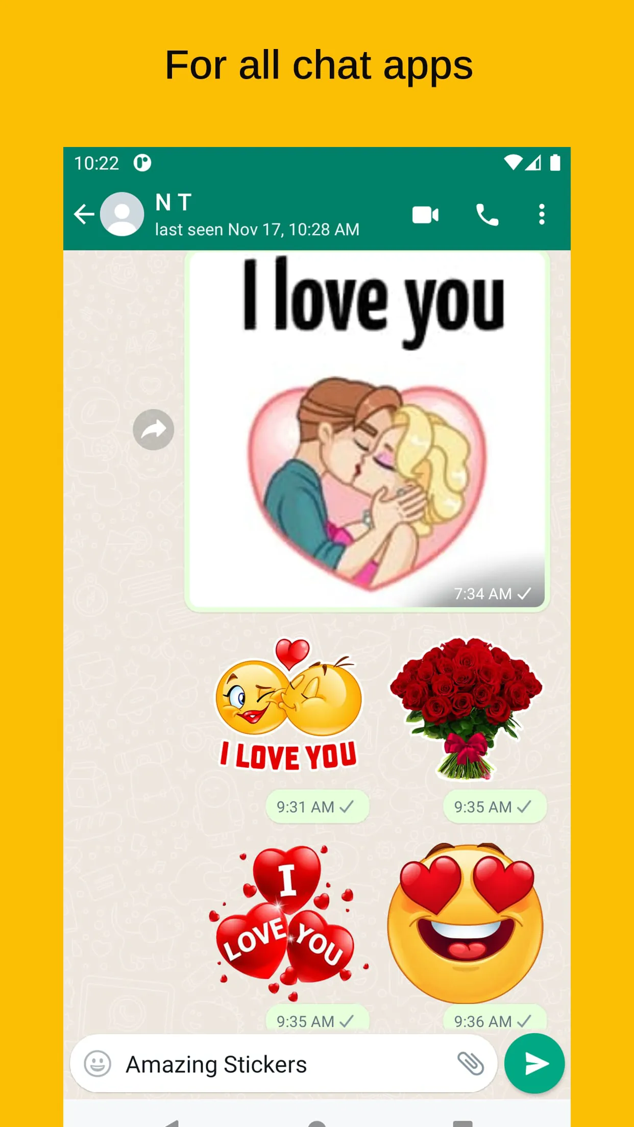 ILove Stickers - WASticker
