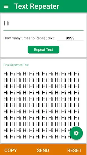 Text Repeater: Repeat Text 10K