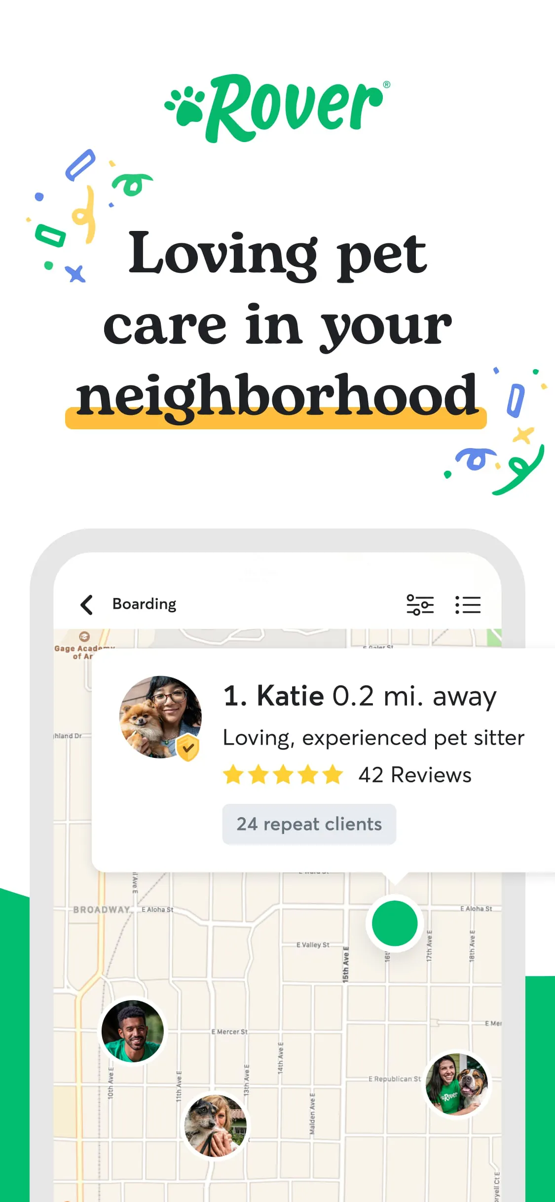 Rover - Dog Boarding & Walking