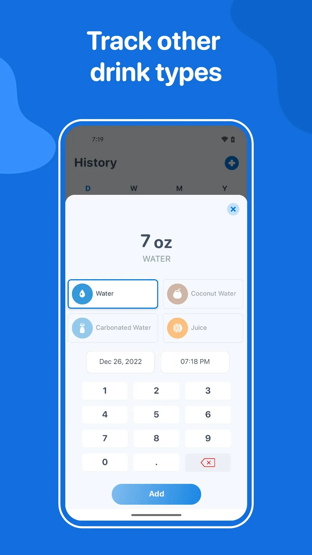 Water Tracker: WaterMinder app