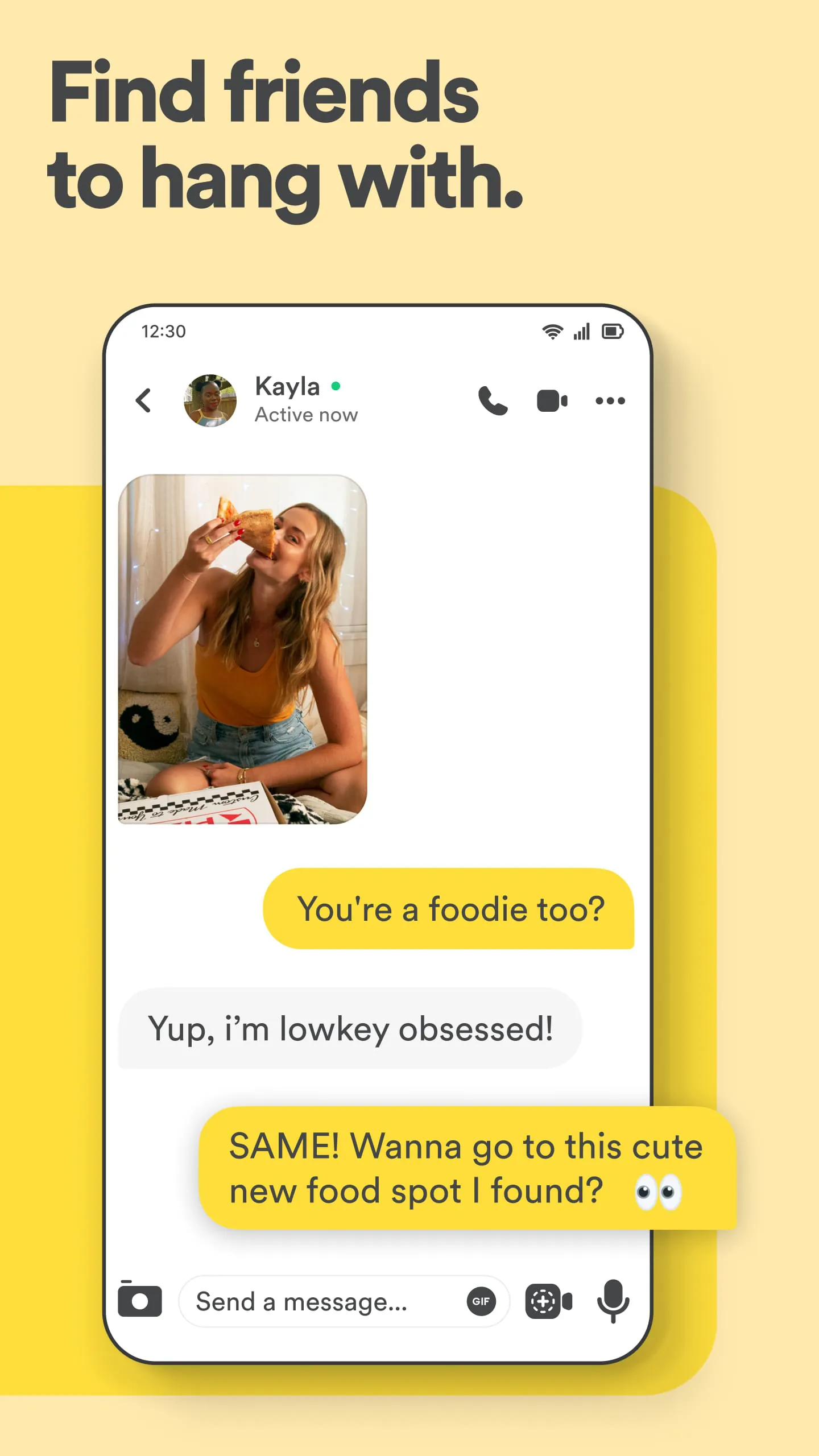 Bumble For Friends: Meet IRL