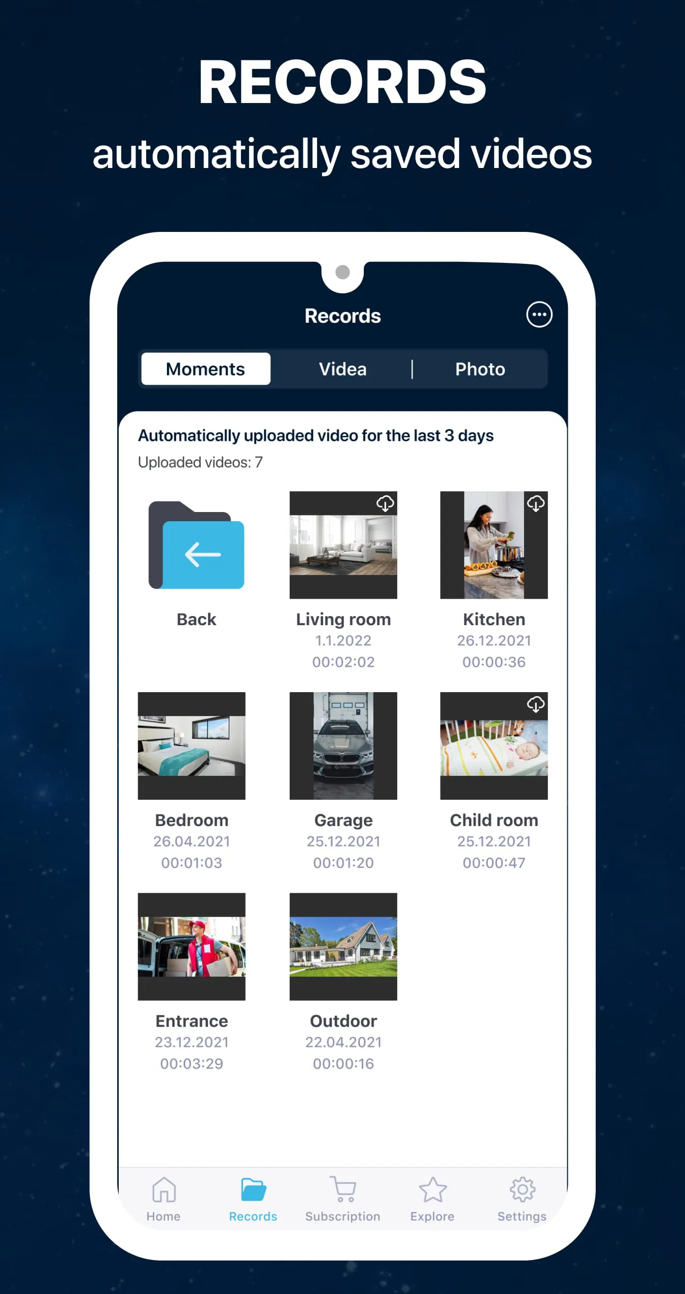 ZoomOn Home Security Camera