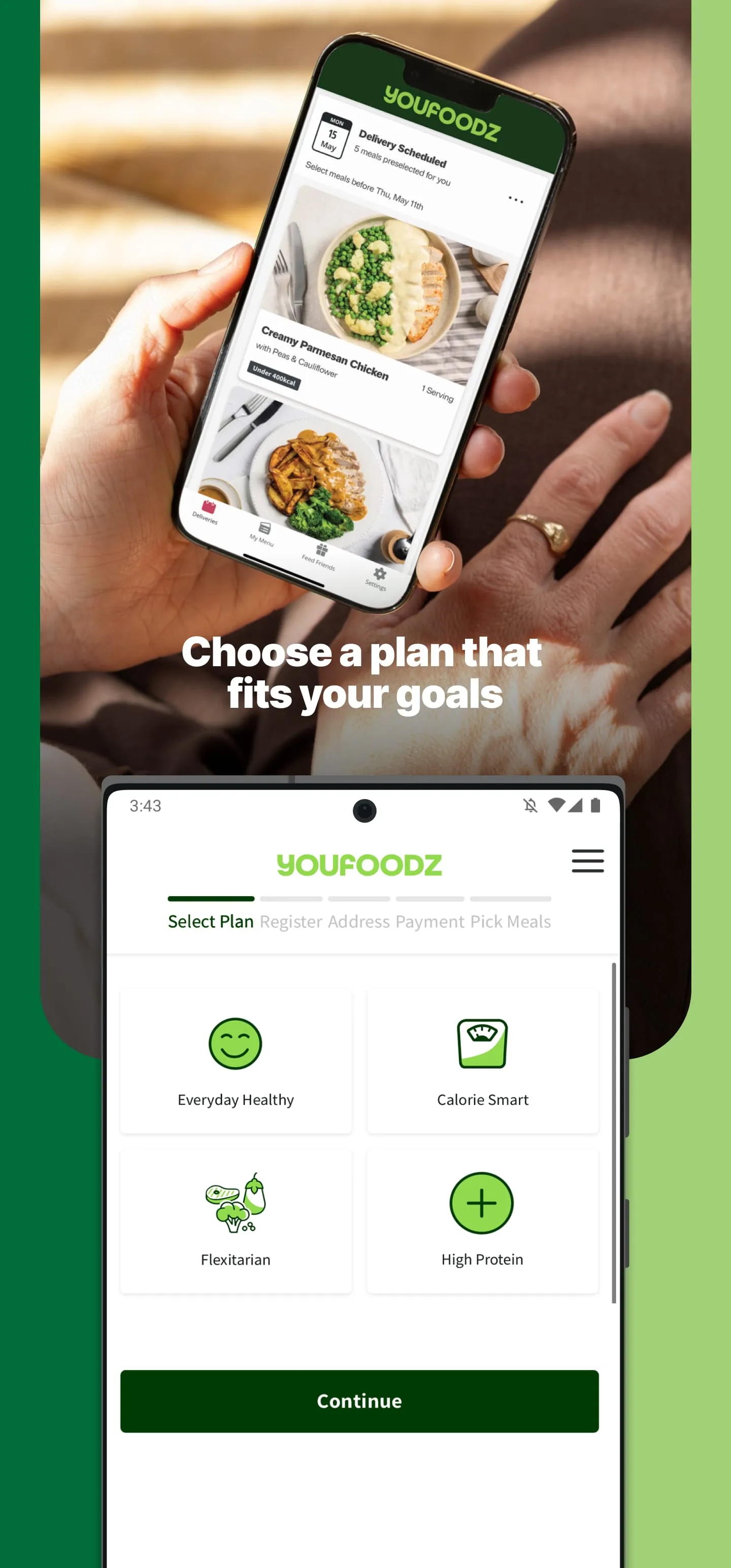 Youfoodz: Custom Meal Plan