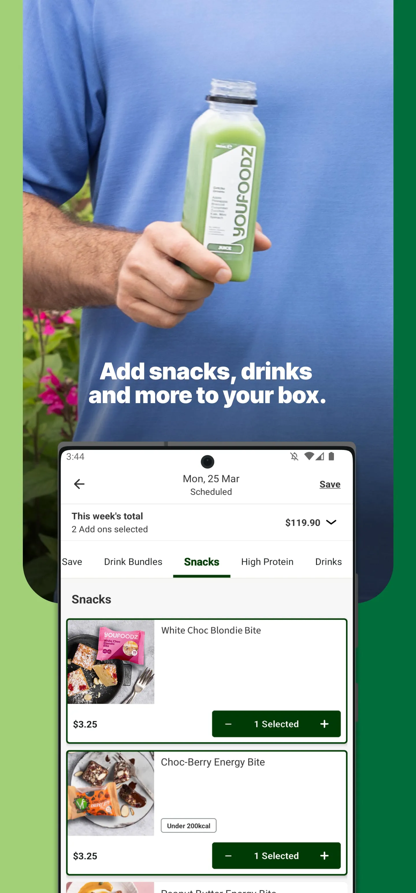 Youfoodz: Custom Meal Plan