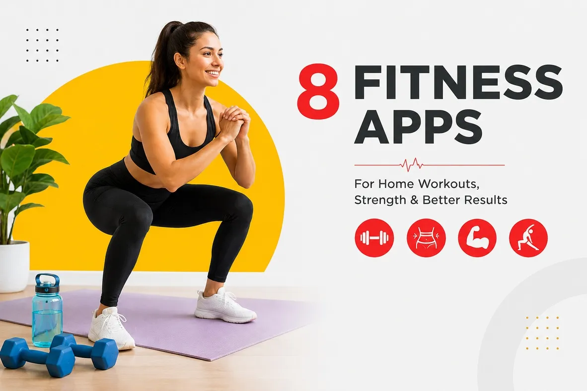 No Gym? No Problem: 8 Fitness Apps for Stronger Home Workouts