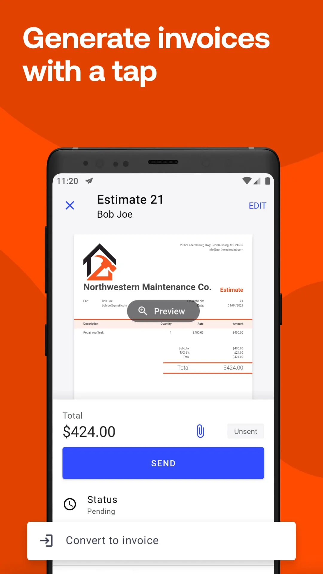 Invoice2go: Easy Invoice Maker