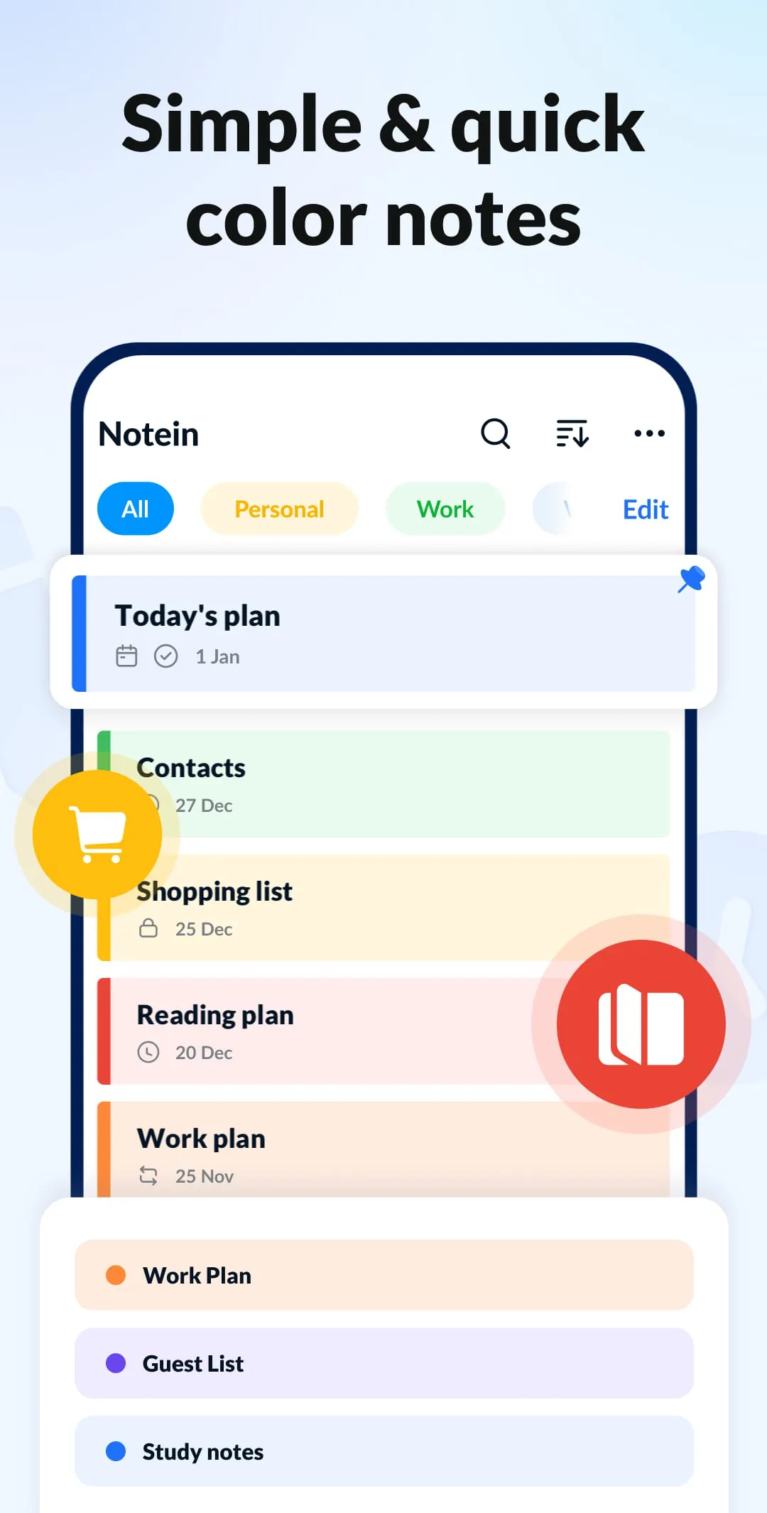Notepad, Notes, Easy Notebook