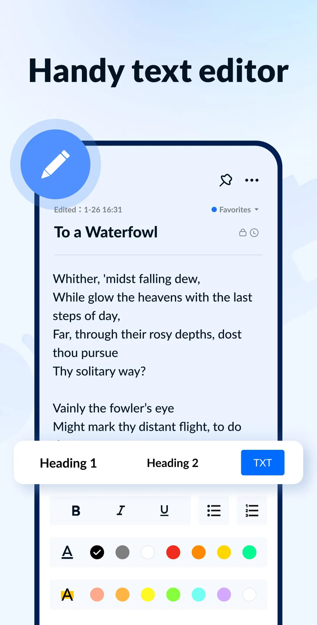 Notepad, Notes, Easy Notebook