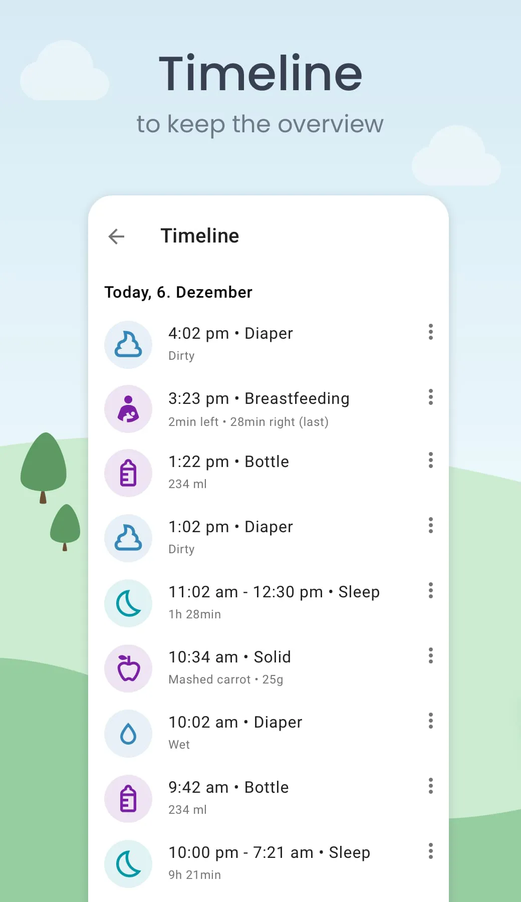 Baby Tracker: Sleep & Feeding