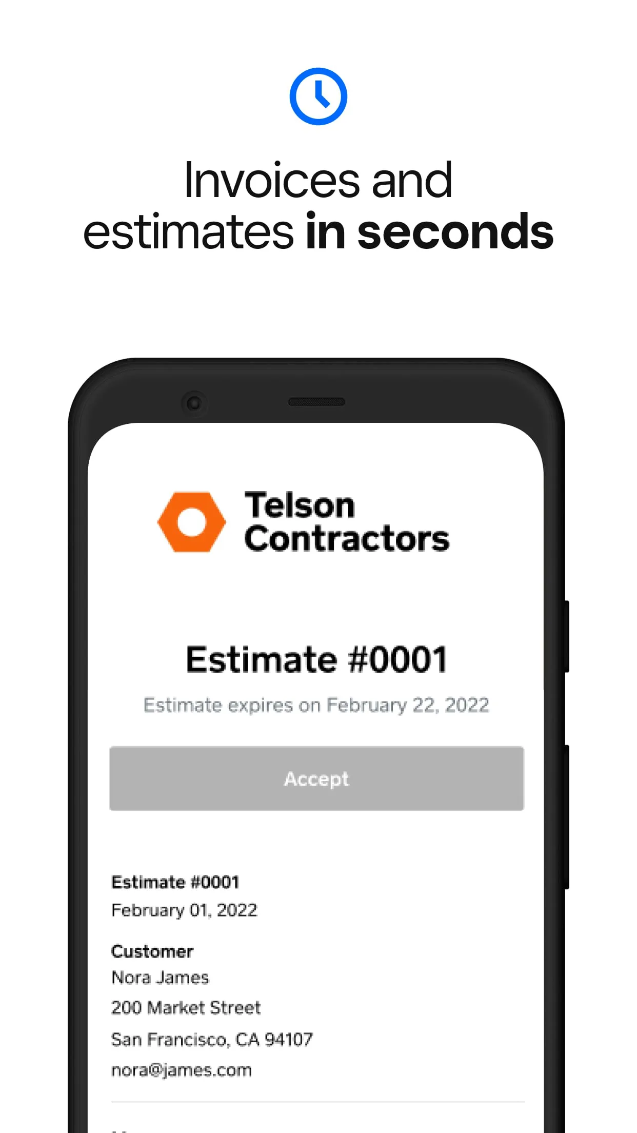 Square Invoices: Invoice Maker