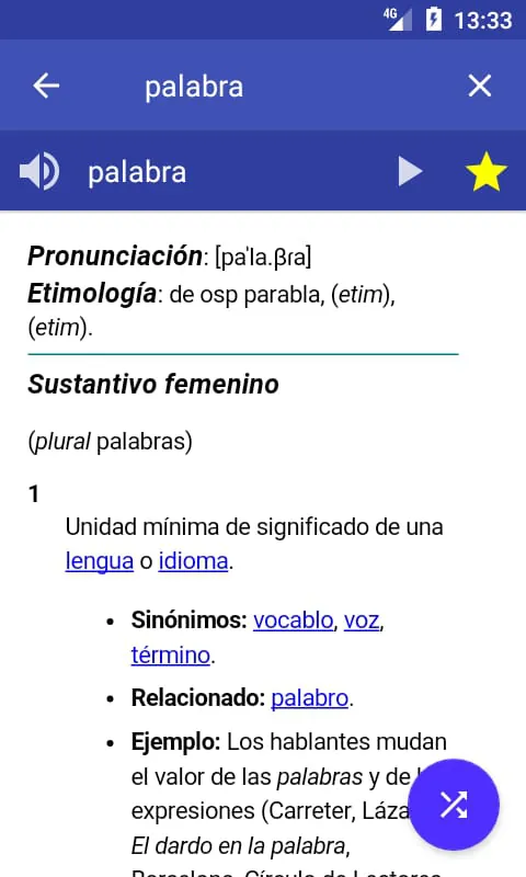 Spanish Dictionary - Offline
