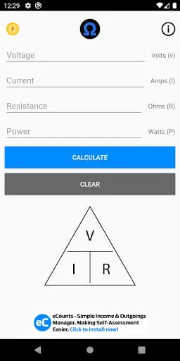 Ohms Law Calculator