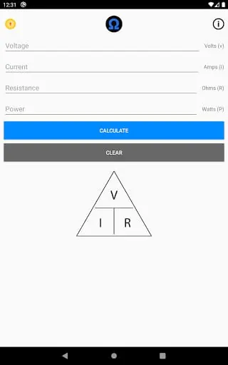 Ohms Law Calculator