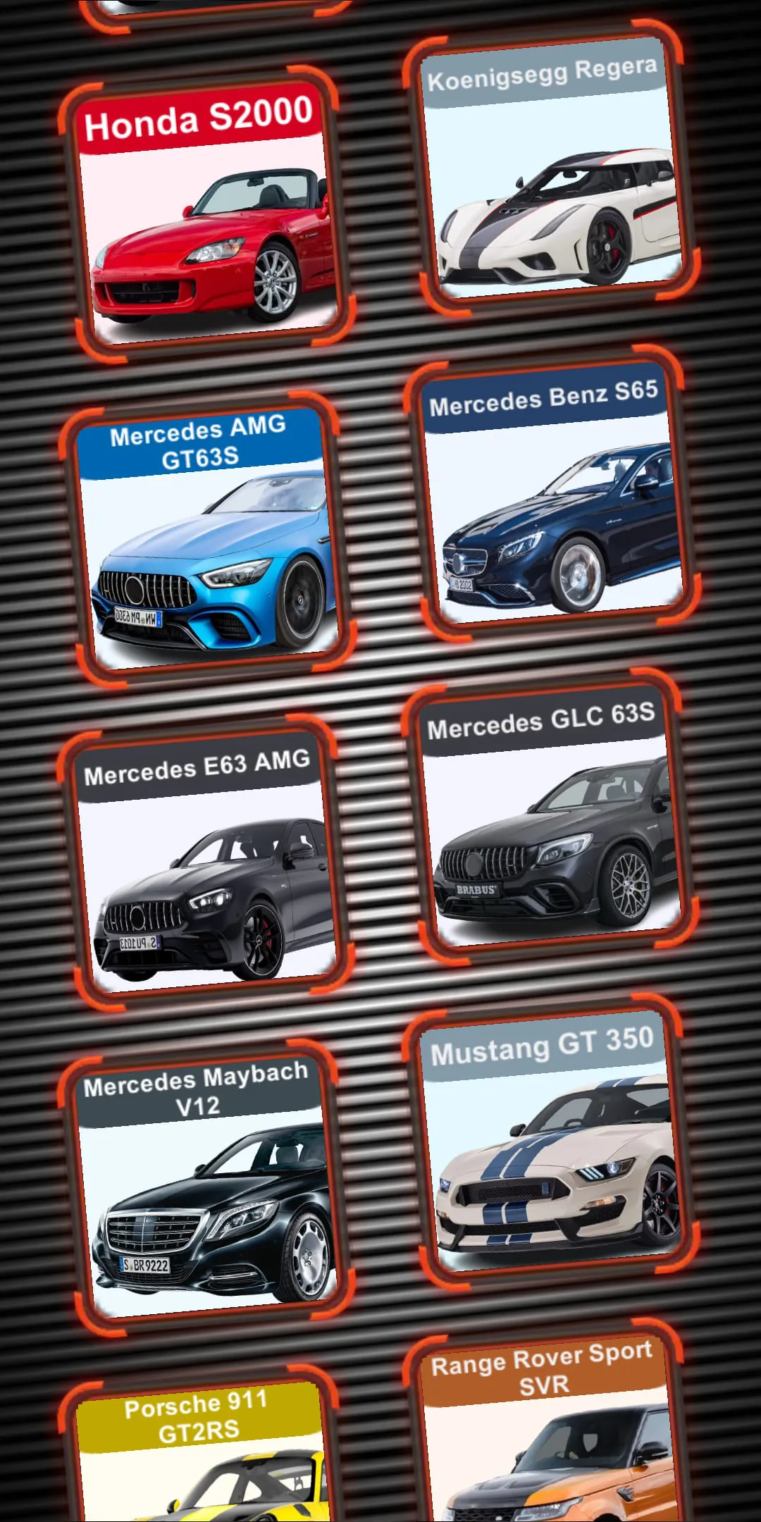 Engine Sounds : Car & Supercar