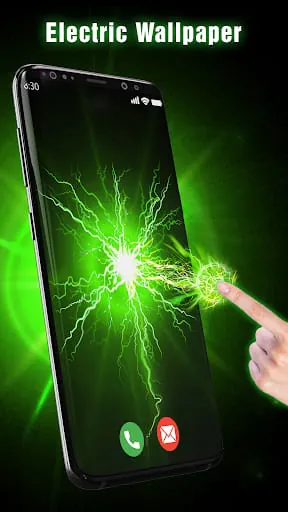 3D Electric Live Wallpaper