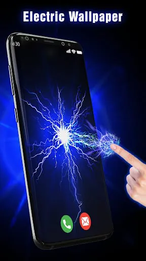 3D Electric Live Wallpaper