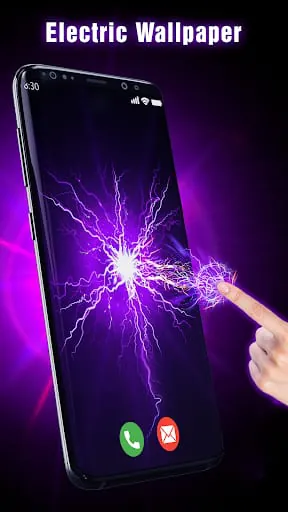 3D Electric Live Wallpaper