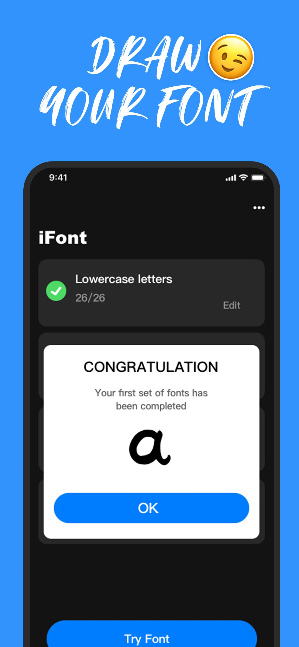 iFont - Fontmaker for Android