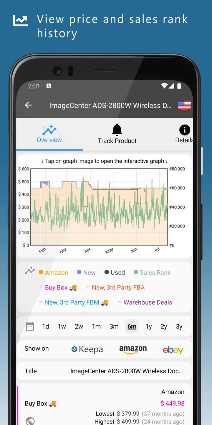 Keepa - Amazon Price Tracker