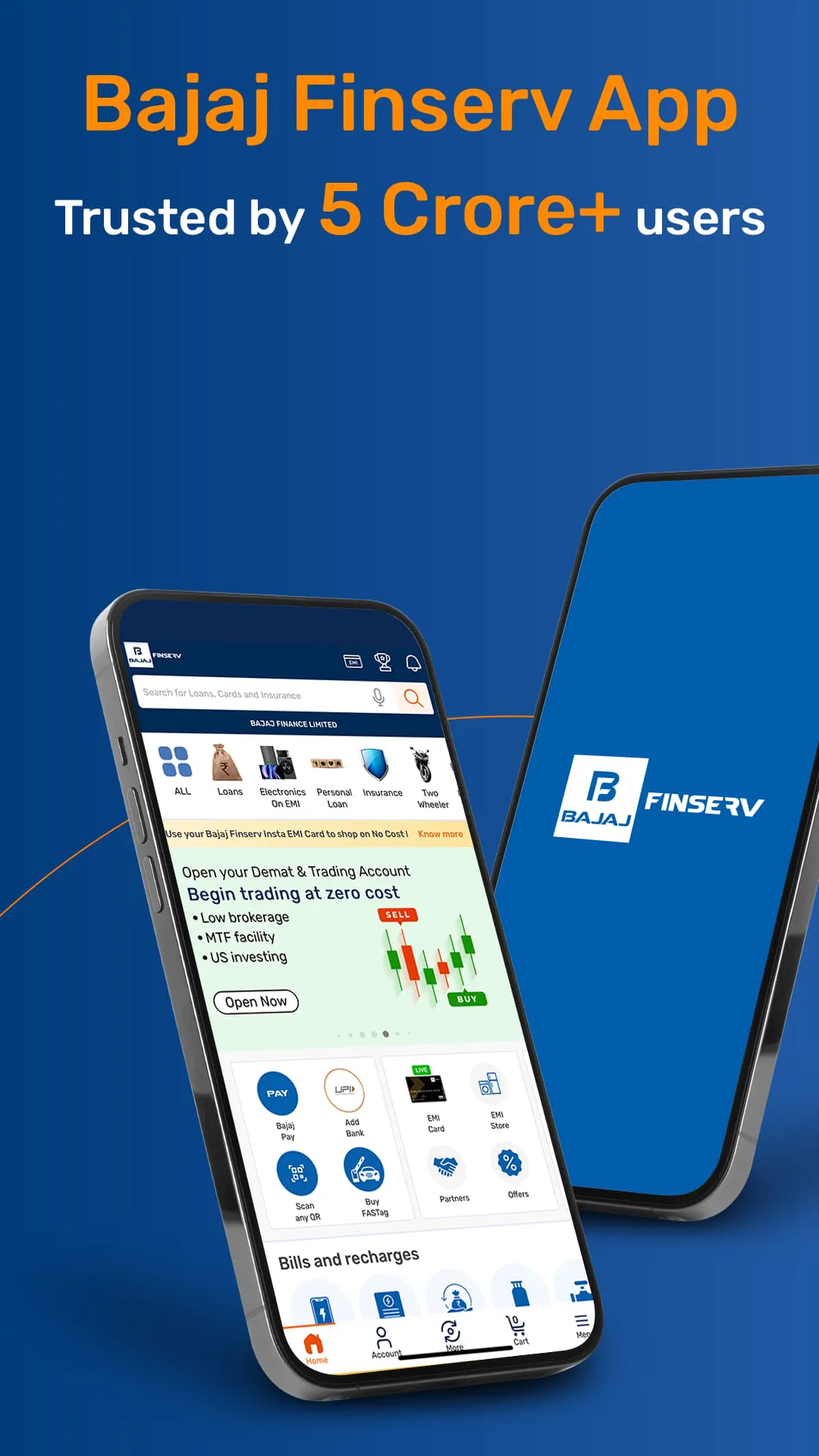 Bajaj Finserv: Loans, UPI & FD