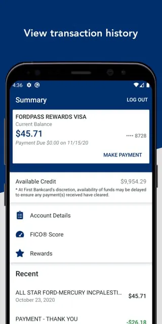 FordPass Rewards Visa