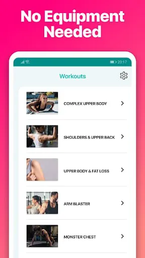 Upper Body Workout for Women