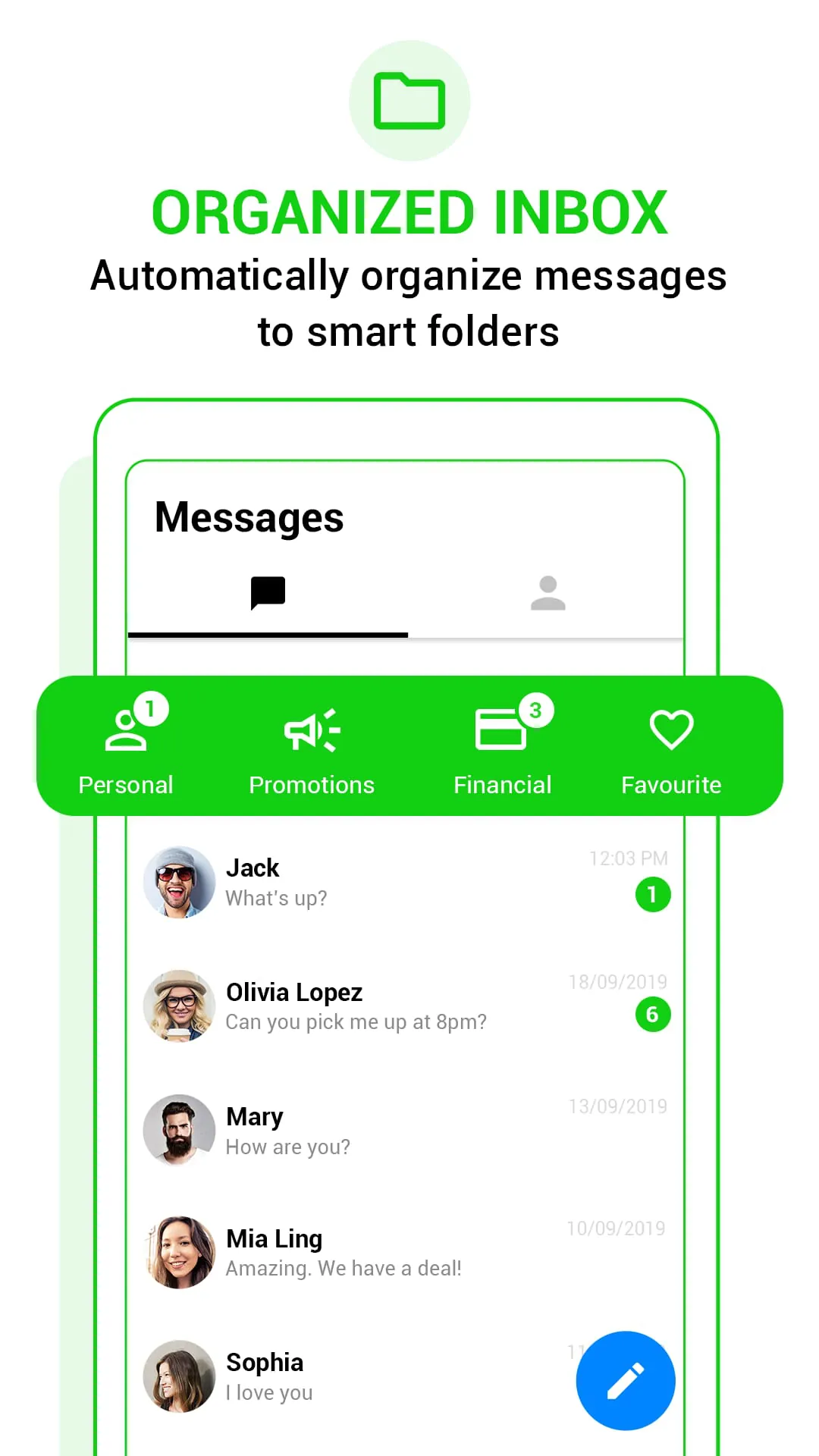 Messenger SMS - Text messages