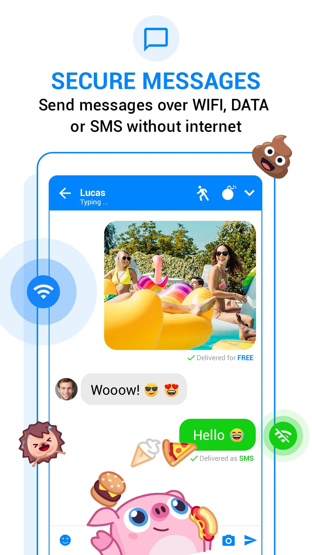 Messenger SMS - Text messages