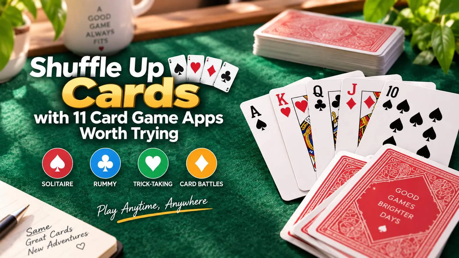 Shuffle Up Cards with 11 Card Game Apps Worth Trying