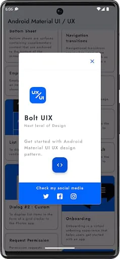Android Material UI/UX