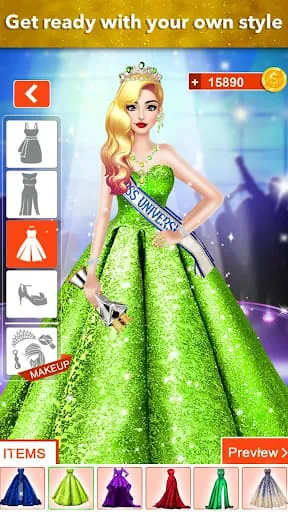 Girl Fashion Show: Makeup Game