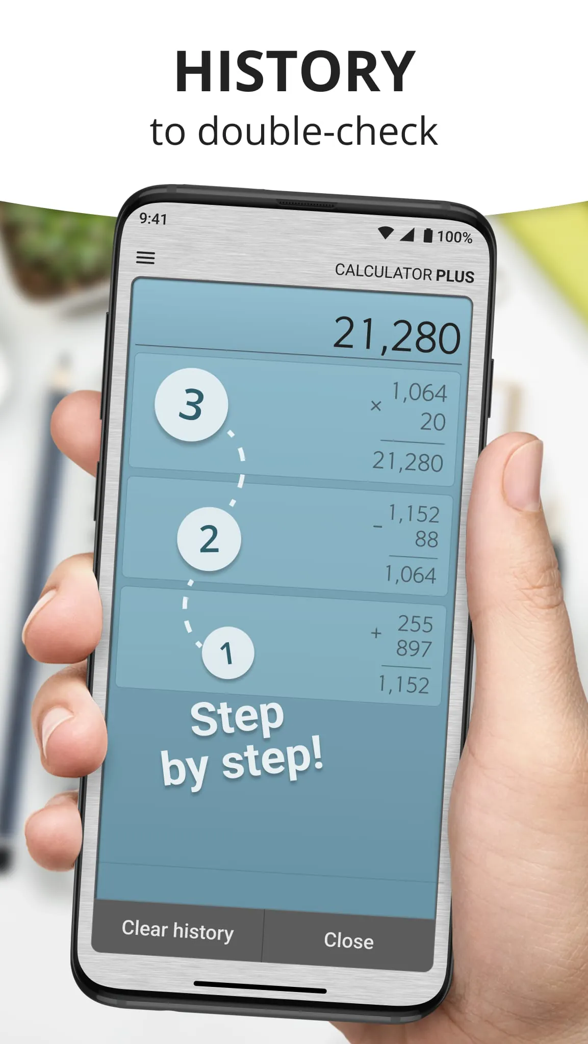 Calculator Plus with History