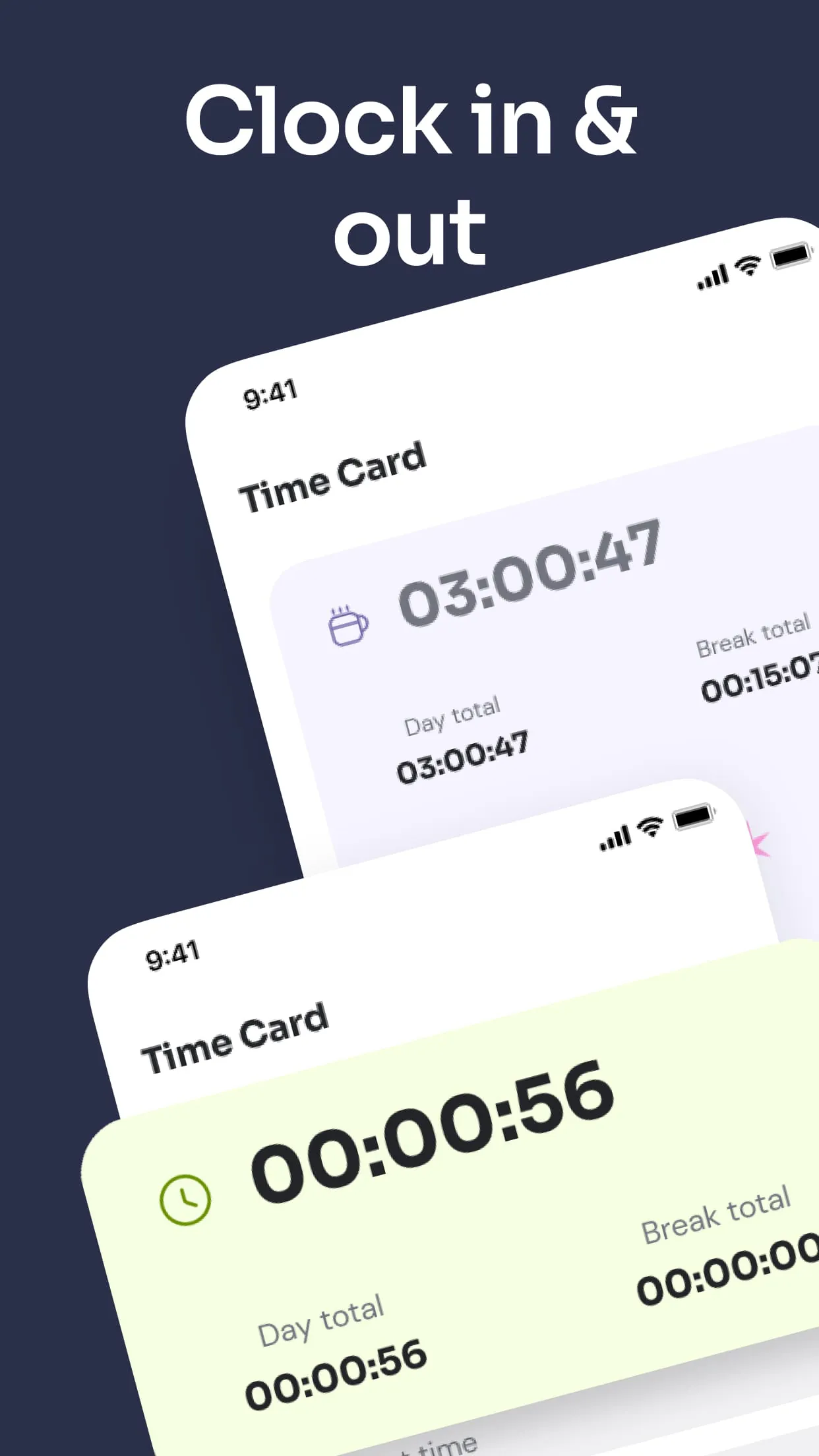 Time Clock: Easy Tracker