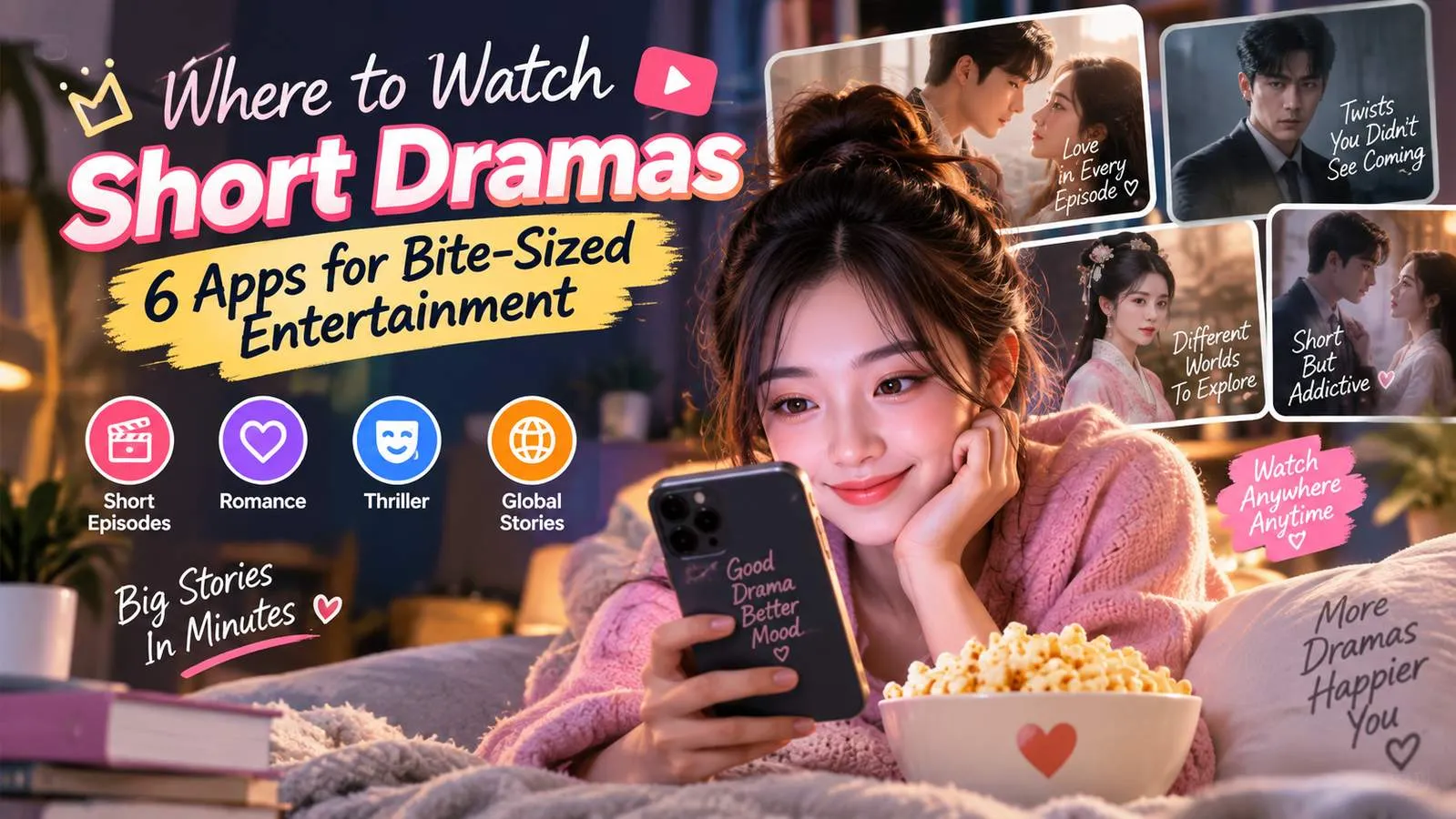 Where to Watch Short Dramas - 6 Apps for Bite-Sized Entertainment