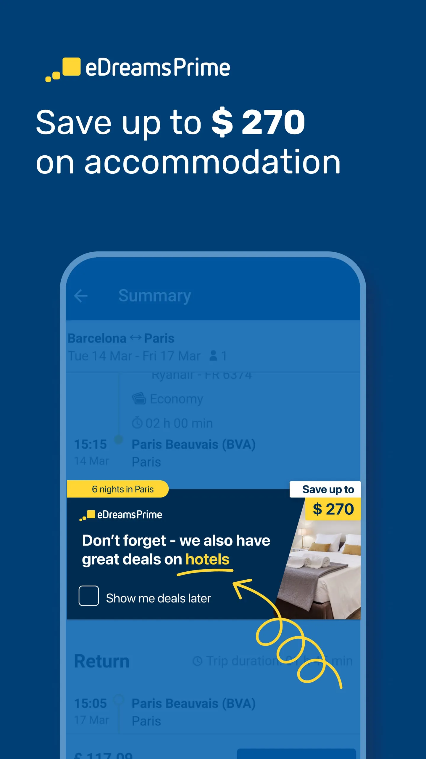 eDreams: Flights, Hotels, Cars