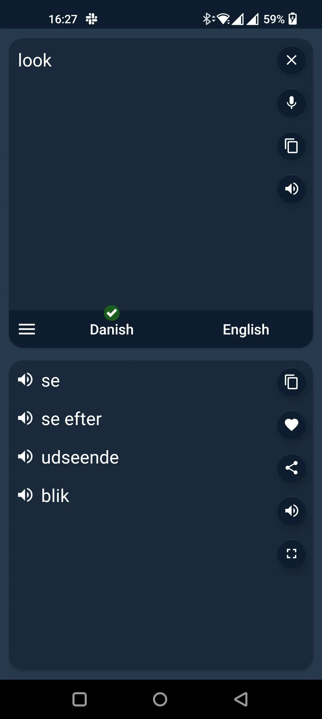 Danish - English Translator