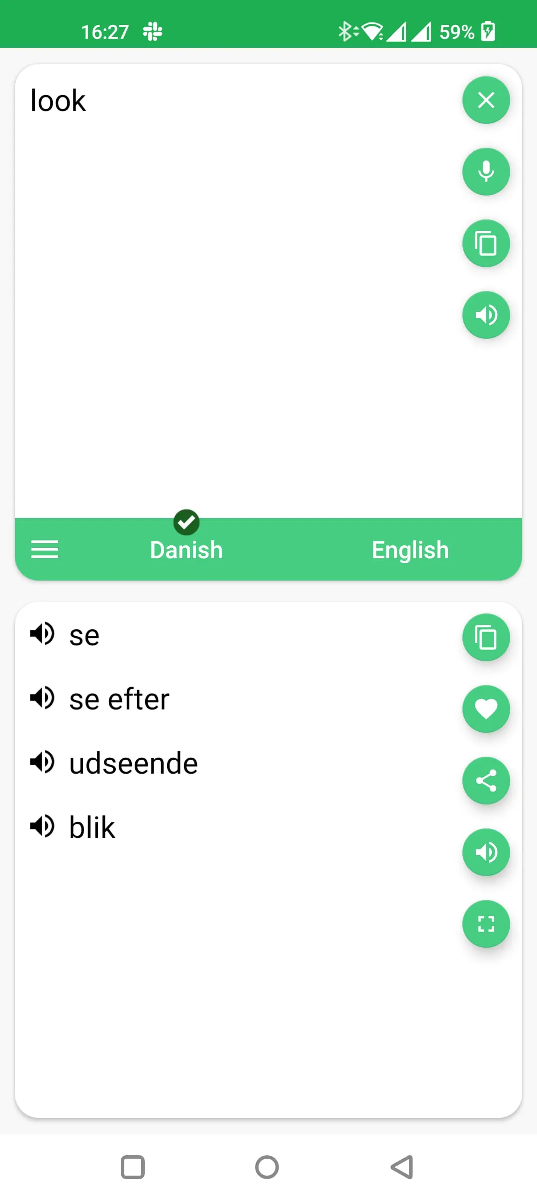 Danish - English Translator
