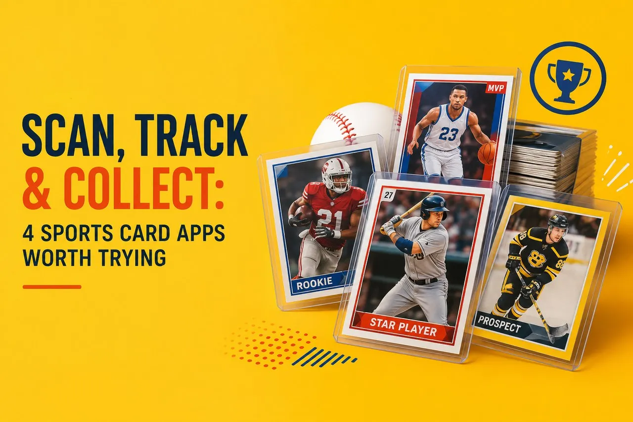 Scan, Track & Collect: 4 Sports Card Apps Worth Trying